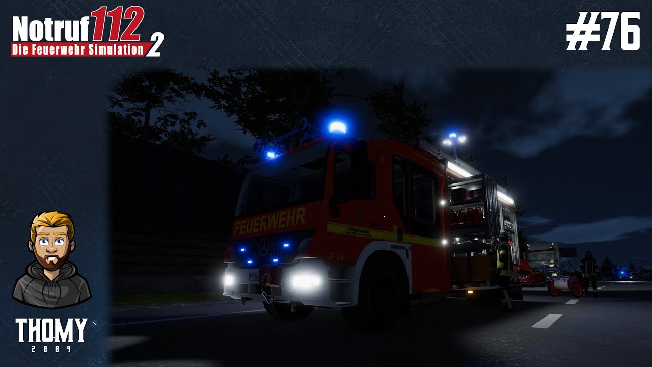Notruf 112 Die Feuerwehr Simulation 2 #76 - VU Autobahn!