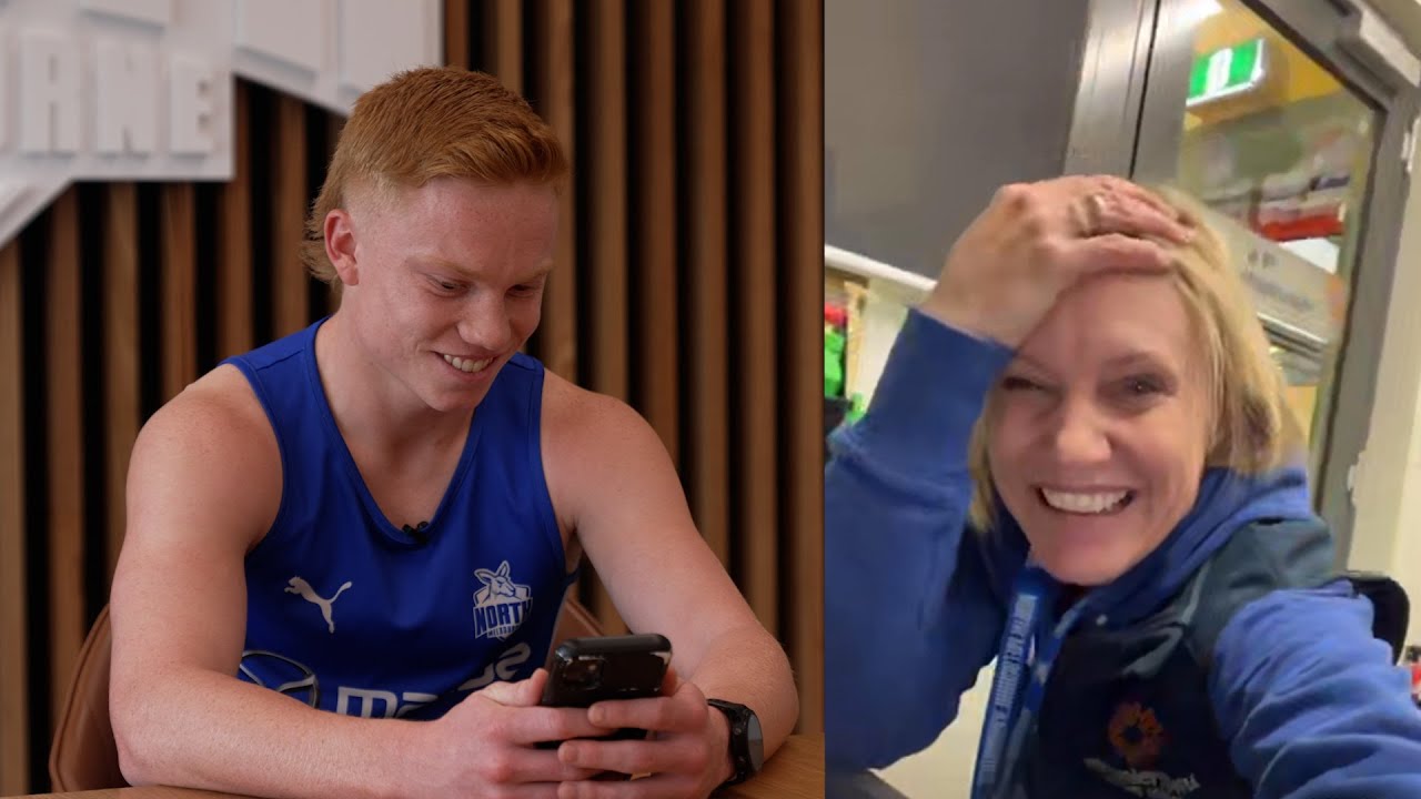 'So Clarko said you're in?': Blake calls proud mum, sister