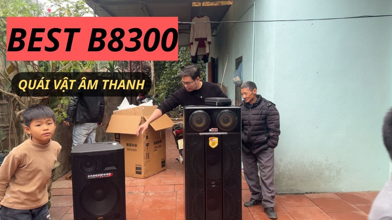 ⭐ Khách Hàng So Sánh Hàng Loạt Loa – Và Đây Là Lý Do Họ Chốt Best B8300!