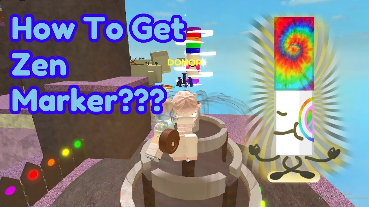 How To Get ZEN MARKER (NEW) in Find The Markers Roblox 2024