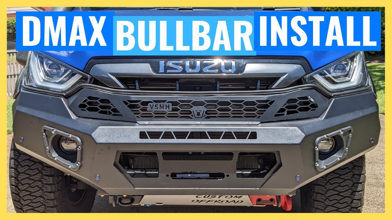 Как установить защитную дугу на ISUZU DMAX | Безрамная дуга | Сборка Isuzu D-Max 2021 года, серия...