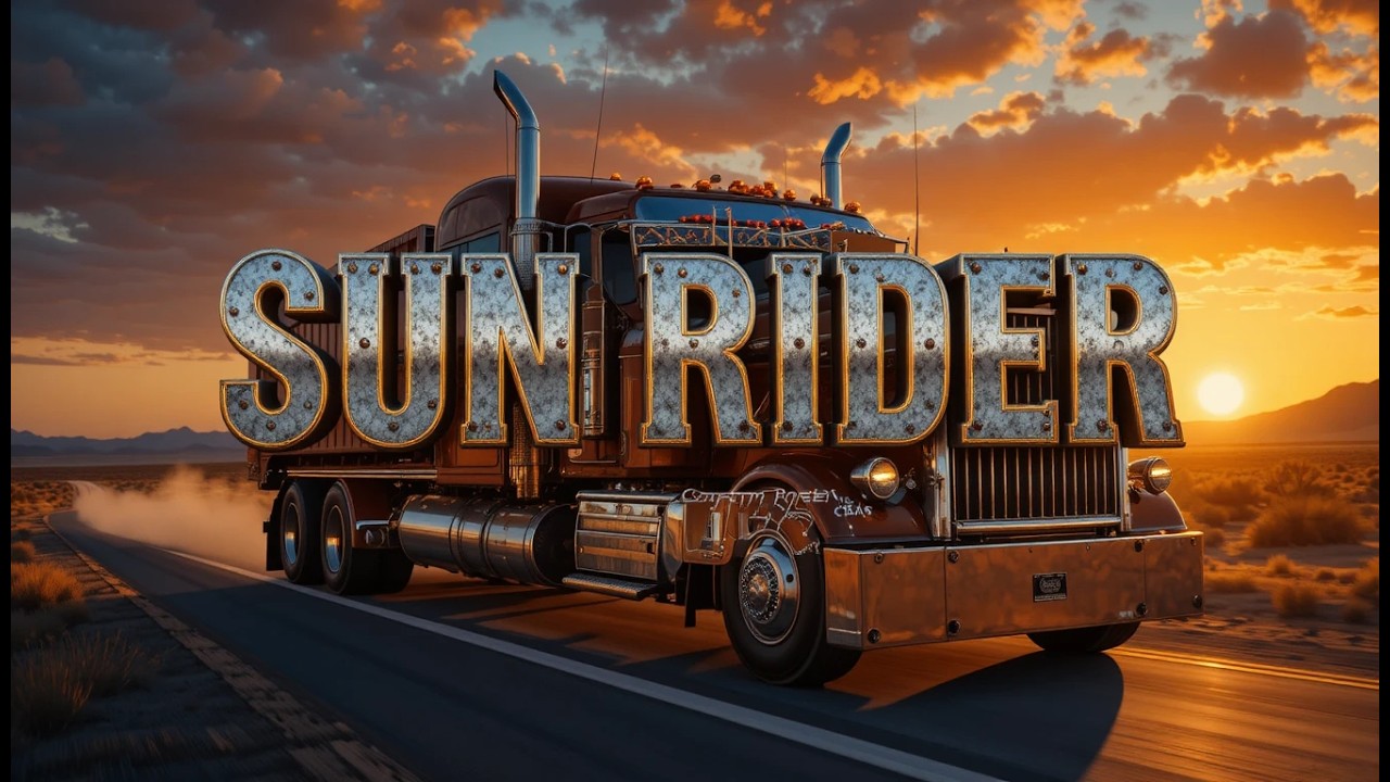 Sun Rider Radio | Open Road Rock Anthems | Truckers Driving Music