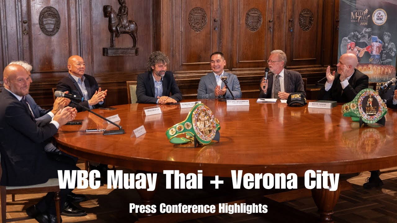 WBC Muay Thai And Verona City Press Conference Highlights