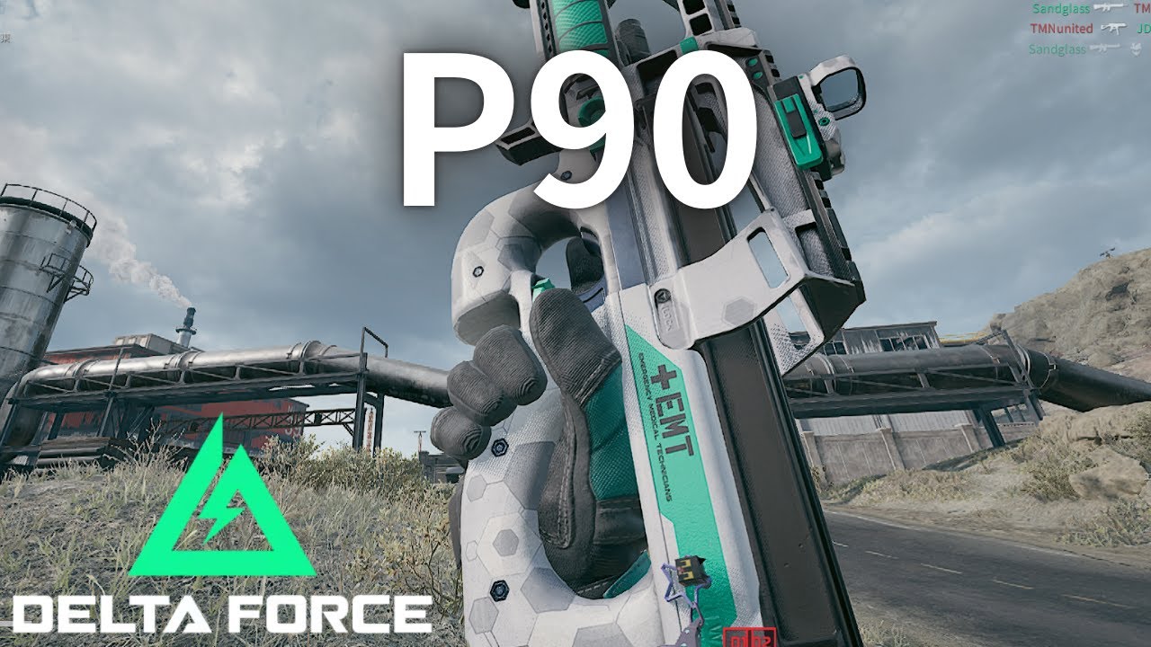 【Delta Force】複数戦が強いsmg「P90」を使ったキル集