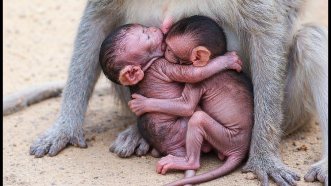 Monkey Moms in Action: Adorable Baby Moments You&rsquo;ll Love! 💕