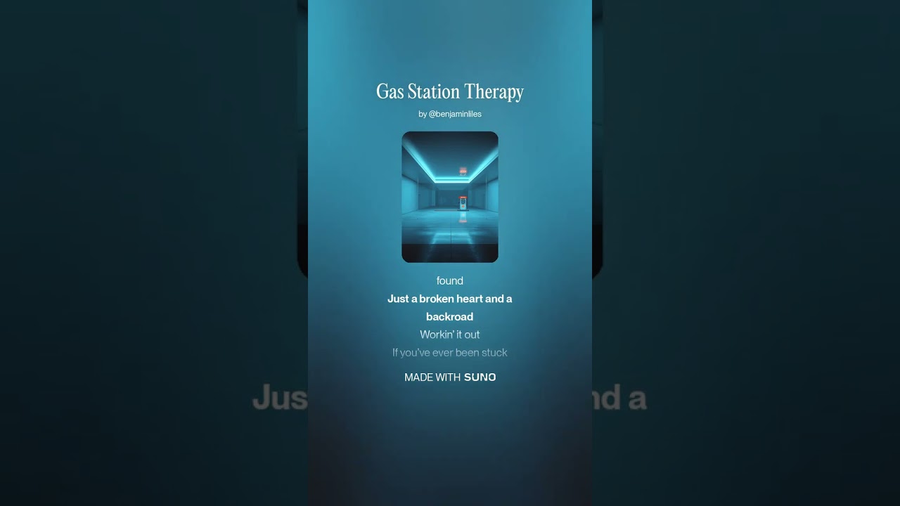 Gas Station Therapy (Official Audio) - Benjamin Liles