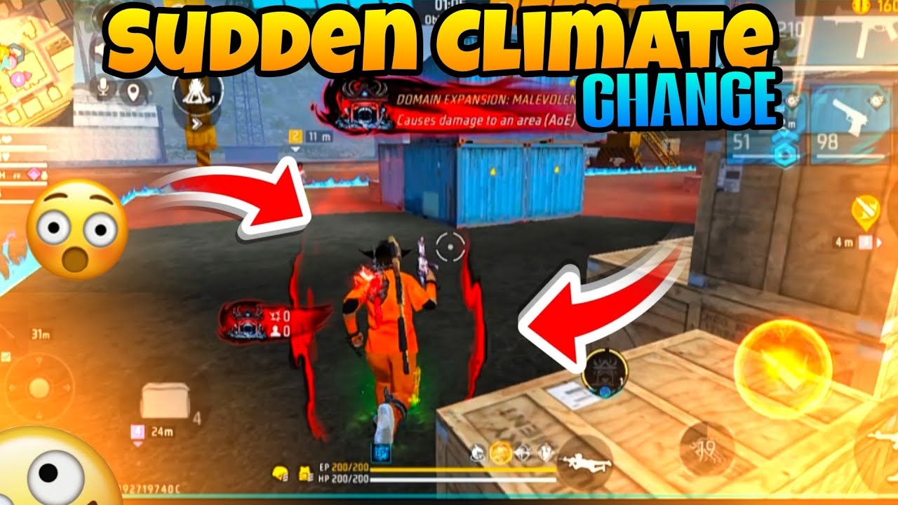 Enti E Sudden Climate Changes 😂 - TD_Charan #freefire 