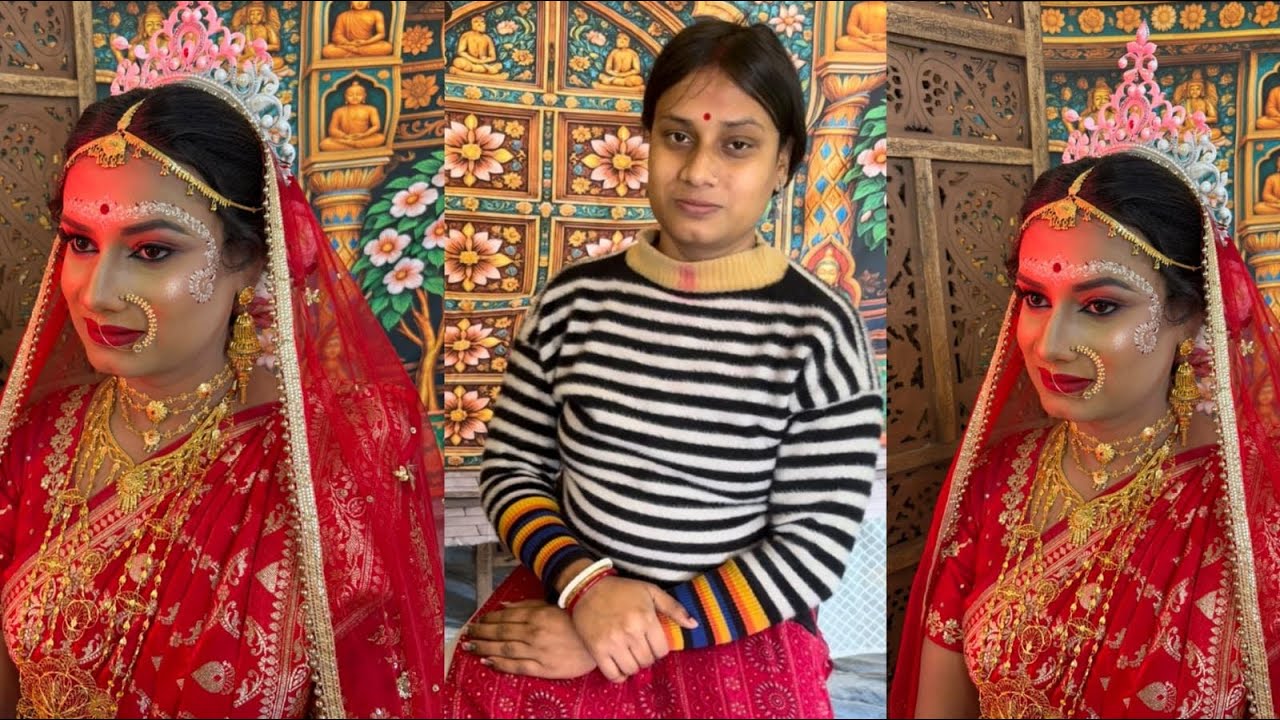 Third gender makeup videos\\ তৃতীয় লিঙ্গের মেকআপ //Sima Mukherjee//yt