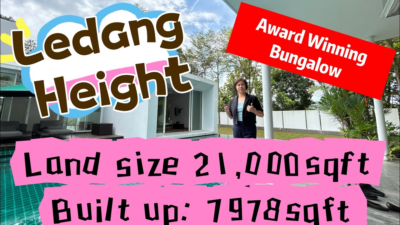 #Ledang #Height #Bungalow #Award #Winning #Architecture Design