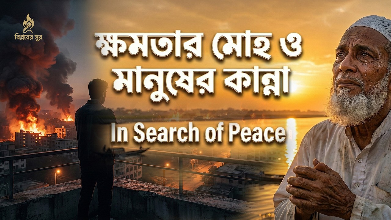 ক্ষমতার মোহ ও মানুষের কান্না | Khameni Song| Heart Touching Islamic Protest Song | Biplober Sur