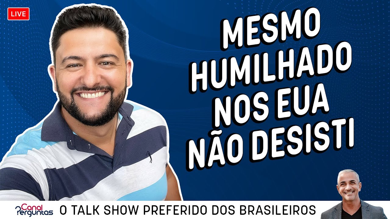 Da vida boa no Brasil para limpar chão nos EUA #podcast