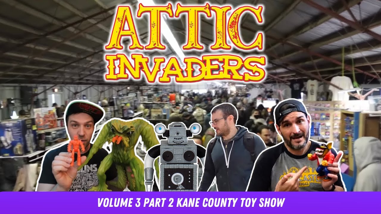 Attic Invaders Season 4, Part 2 We found vintage toy GRAILS at Kane County Toy Show