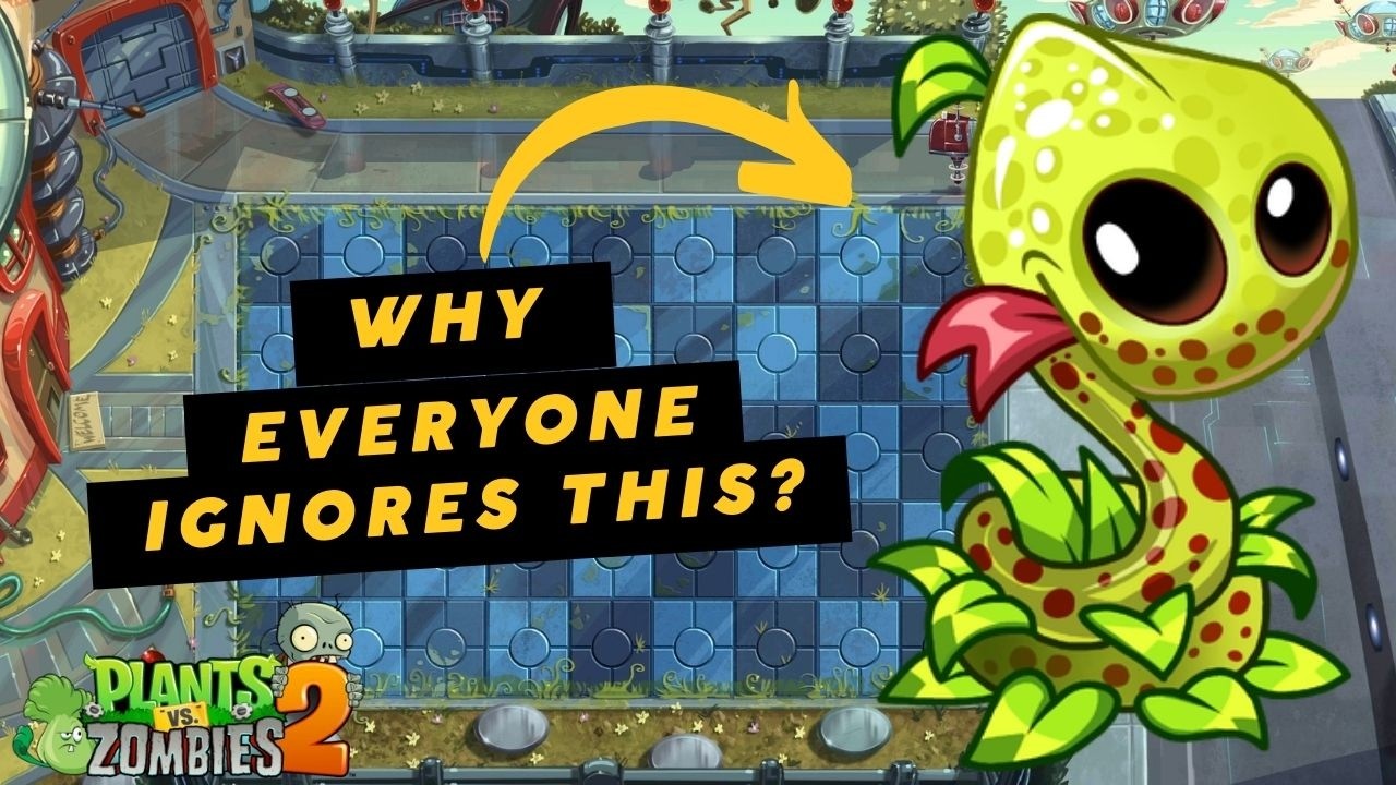 Plans Vs Zombies 2: Nobody Uses Znake Lily And That’s a HUGE Mistake