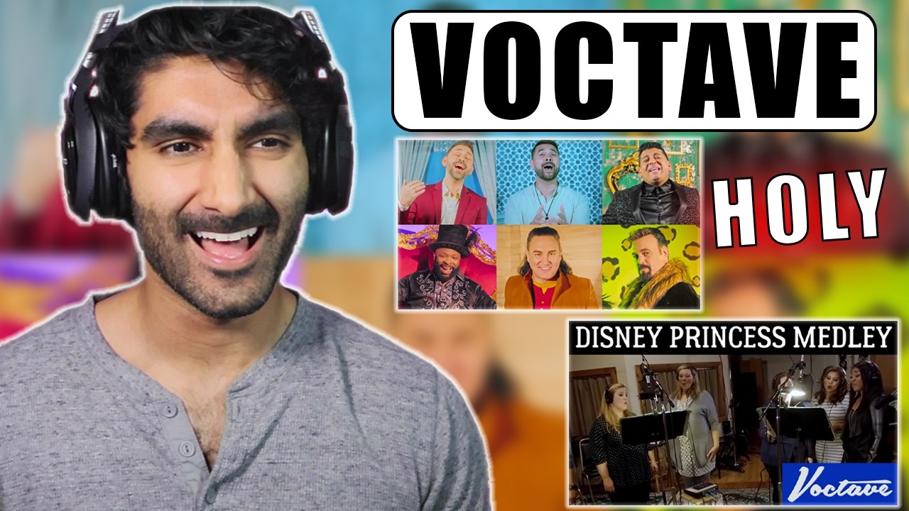 Voctave Go DISNEY: Princess, Villains & Heroes Medleys [DOUBLE REACTION]