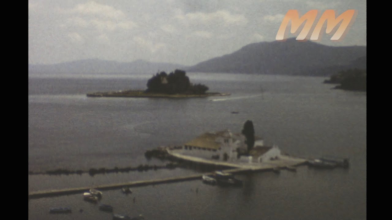 Corfu Holiday 1970s old cine film 261