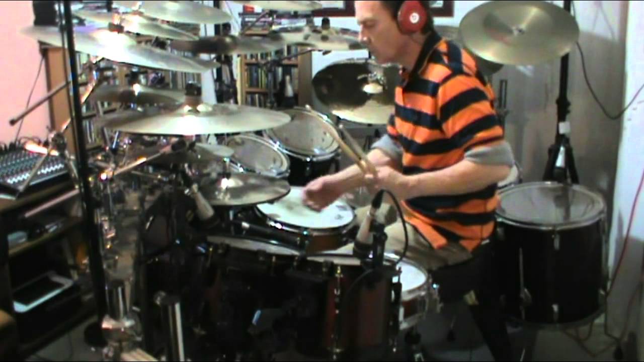 don't go breaking my heart drum cover