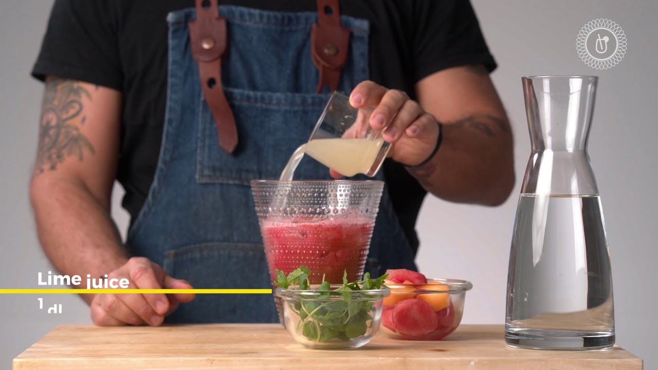 Mint n&acute; Melon Punch Recipe