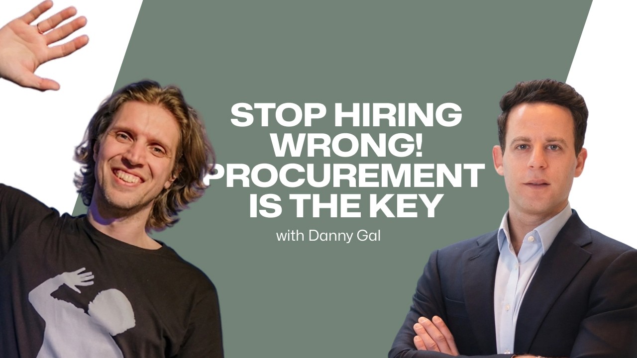 👑 Why Procurement Is the Future of Freelance Hiring | The Independent Workforce | Danny Gal