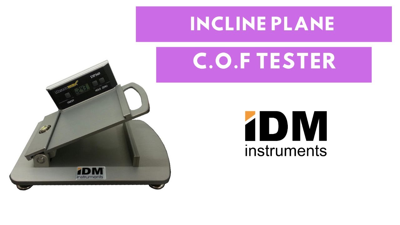 Incline Plane COF Tester-  IDM's Model C0045 - Testing Machine