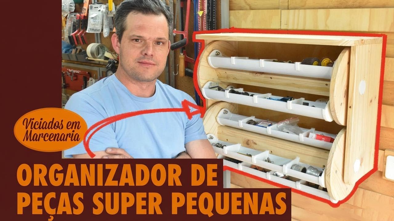 Organizador de Peças Pequenas: A Roda-Gigante da Organização na Oficina