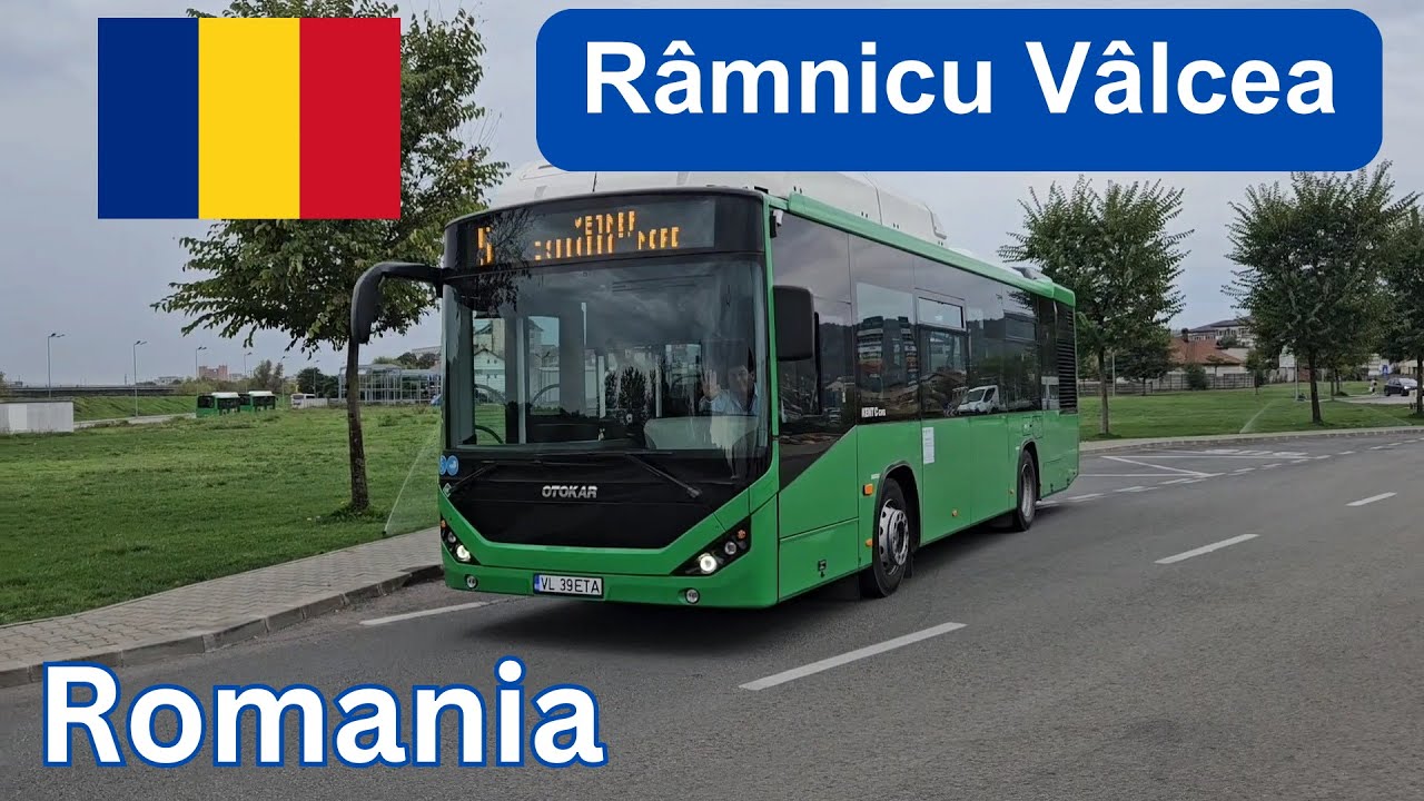 Buses in Râmnicu Vâlcea, Romania🇷🇴 2024