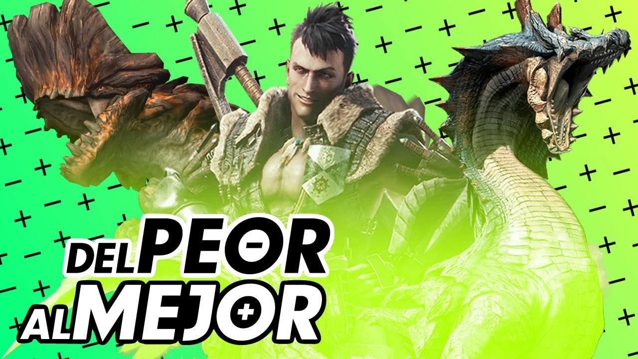 Juegos de MONSTER HUNTER - Del Peor al Mejor