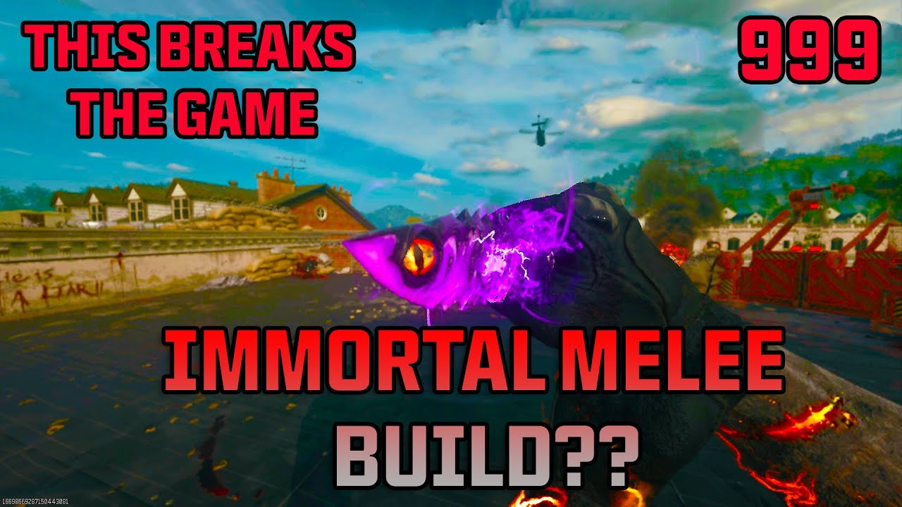 This BROKEN Melee Build Makes You IMMORTAL in BO6 Zombies!