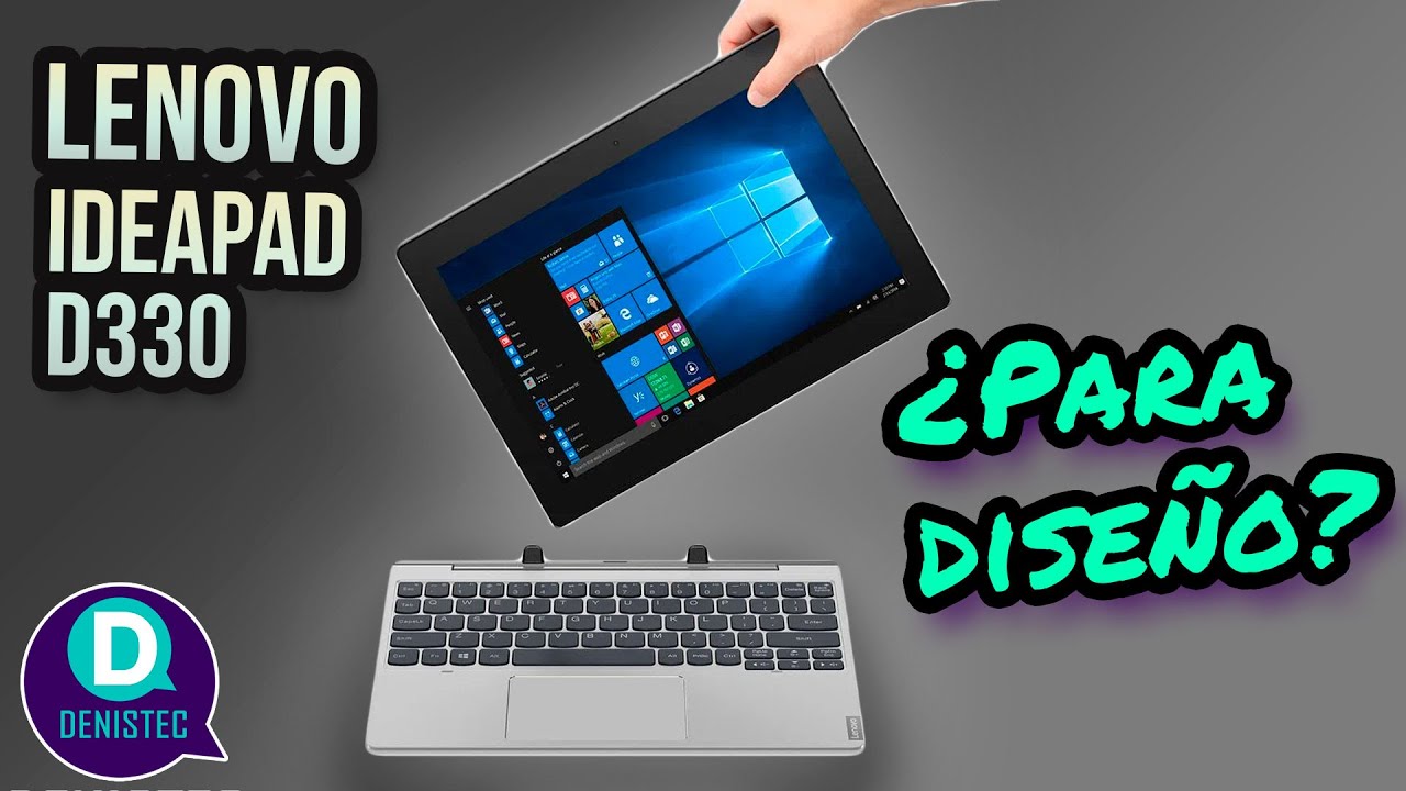 Lenovo Ideapad D330 con Photoshop, illustrator, Corel Draw y Autocad