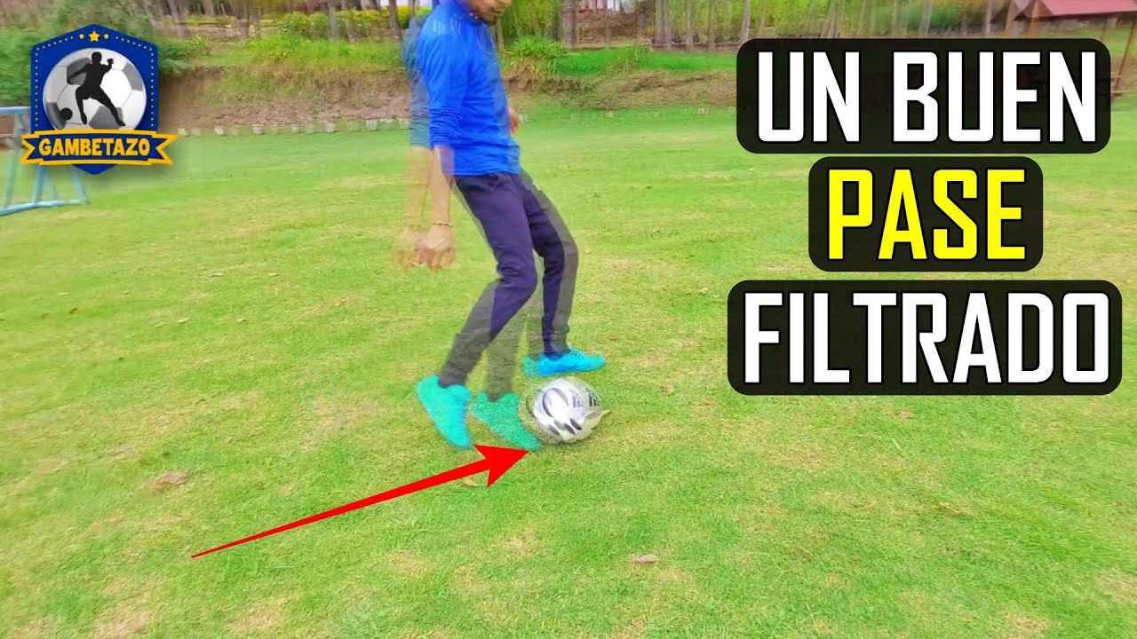 ️⚽️️⚽️ COMO HACER UN PASE FILTRADO EN FUTBOL - Pase Hueco o Pase a Correr o Pase a Profundidad