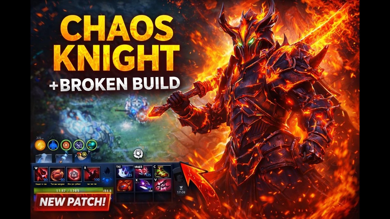 Chaos knight 7.40c . Hidden imba. DOTA 2