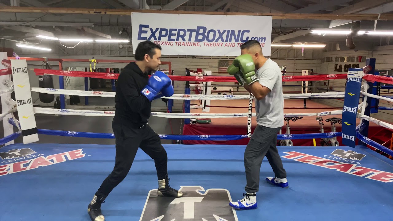 Push Block Drill - boxing defense drill