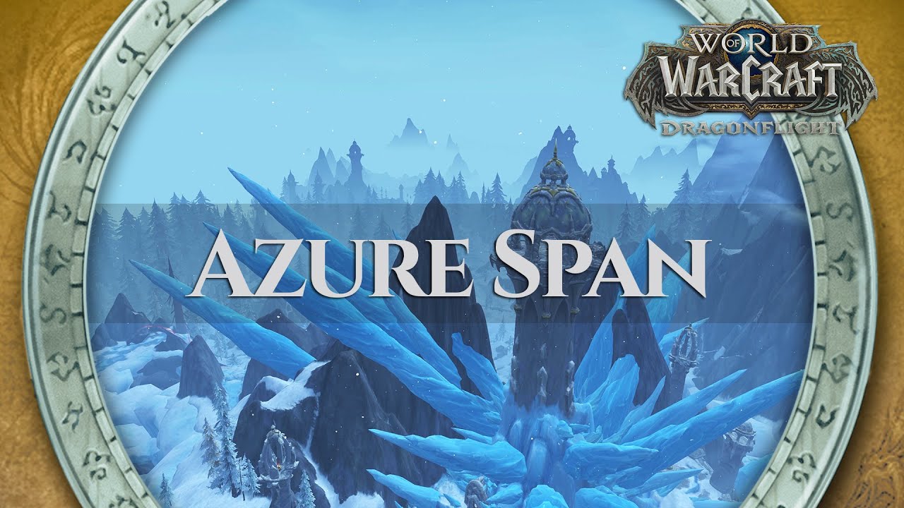 Azure Span - Music & Snow Ambience | World of Warcraft Dragonflight (Winter Veil Edition)