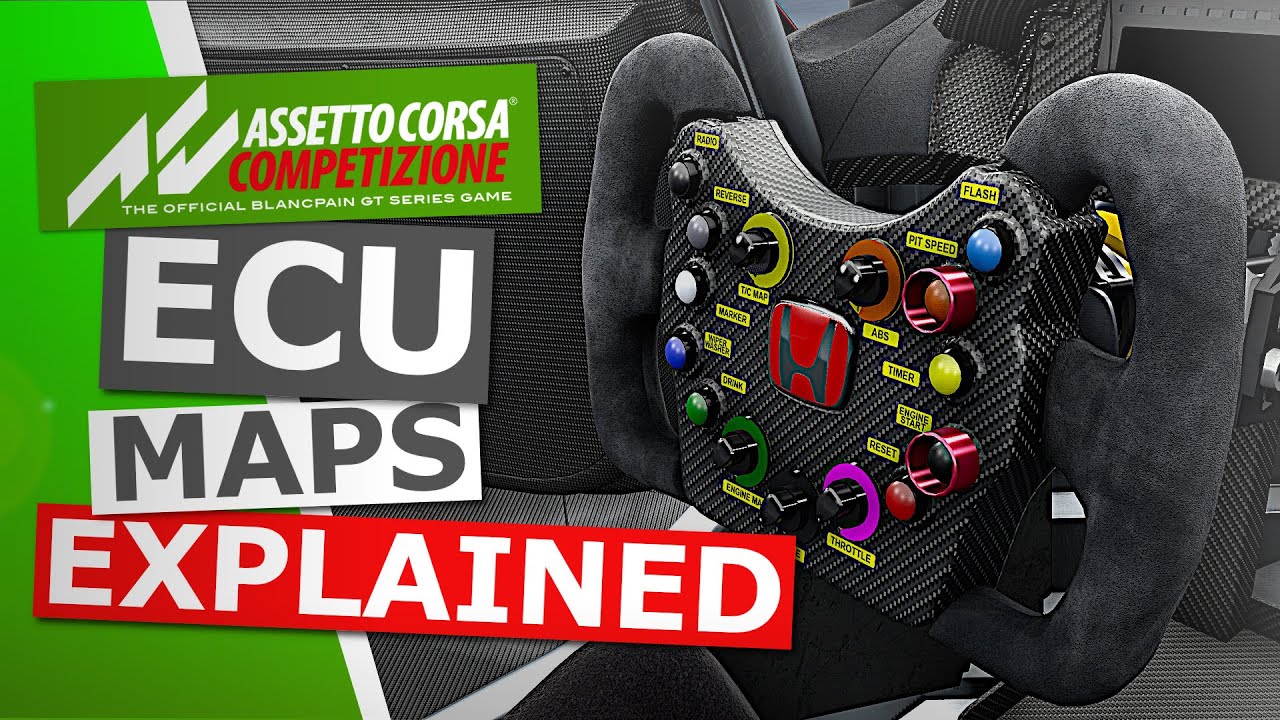 Assetto Corsa Competizione ECU Maps | Settings for All Cars