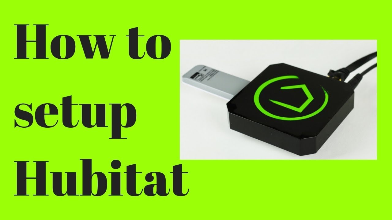 How to setup Hubitat