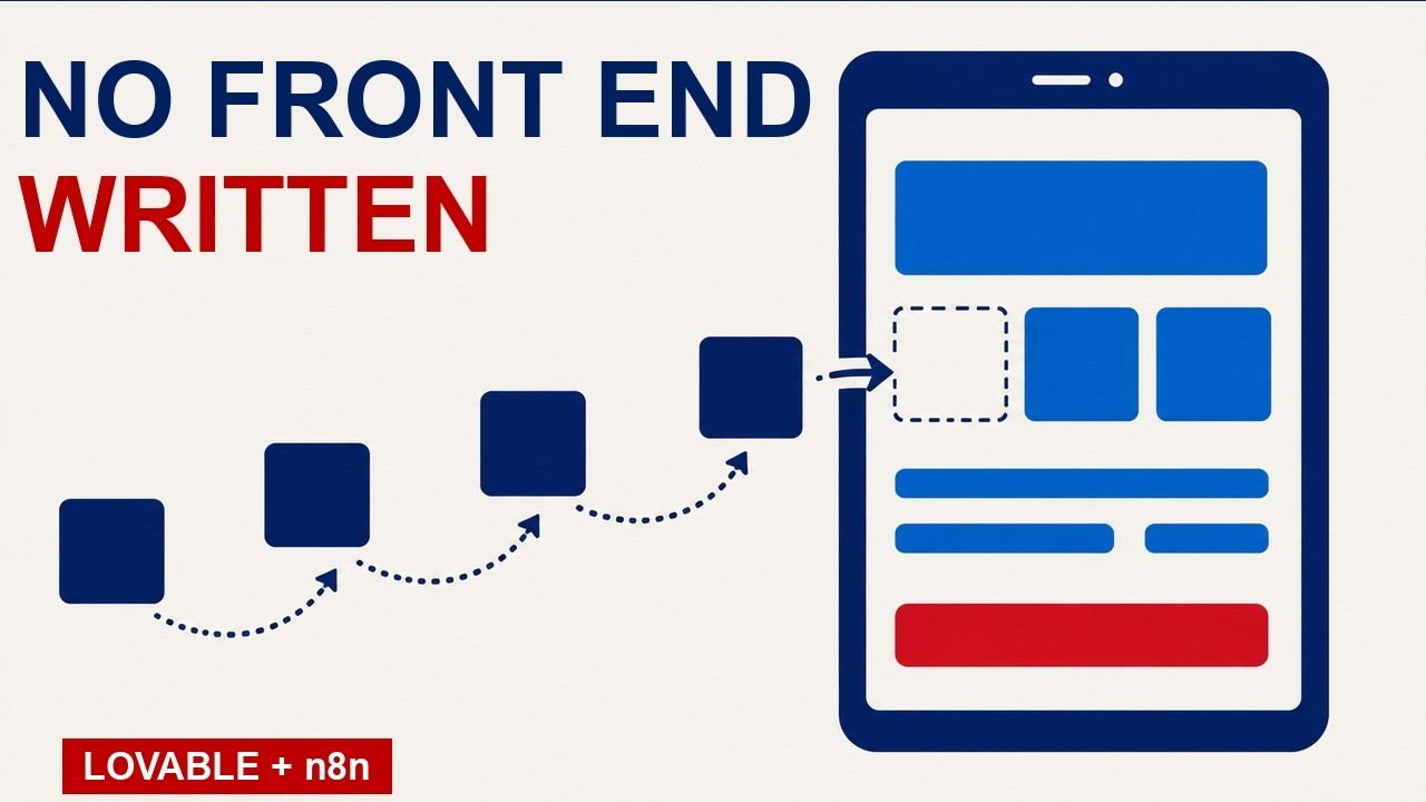 How I Create AI Apps for Supply Chain with Lovable and n8n
