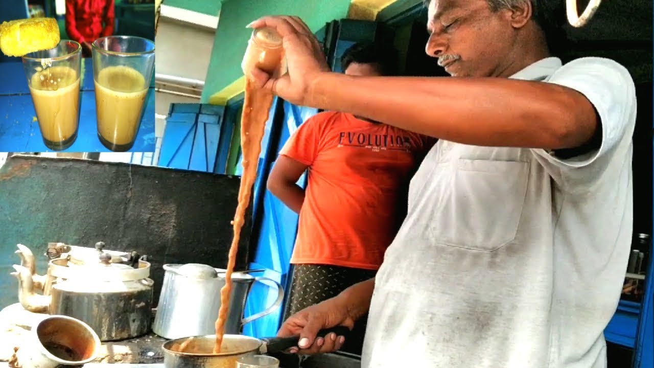 Stylish Techniques Tea Making  | Indian Street Food  |  Special Milk Tea #streetfood