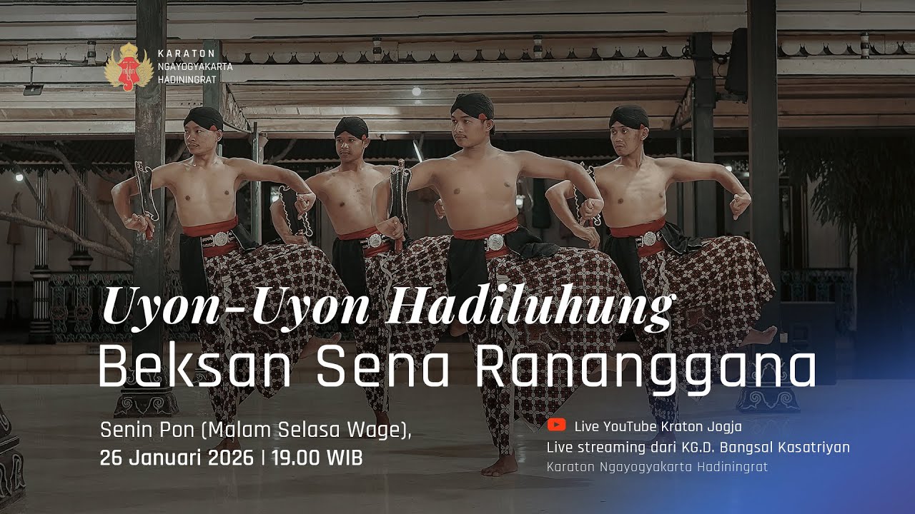 Beksan Sena Rananggana Uyon-Uyon Hadiluhung Ruwah Dal 1959 / 26 Januari 2026