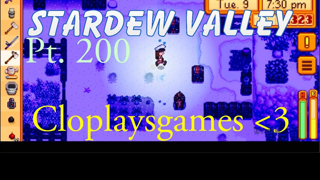 Stardew Valley Mobile App Gameplay p (200) YR 2 Winter ❄️ 9 Festival 