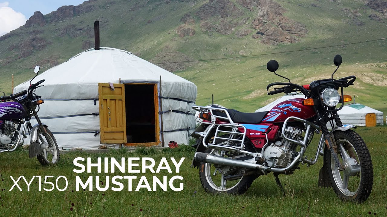Questa è stata la mia moto in MONGOLIA: SHINERAY XY150 MUSTANG