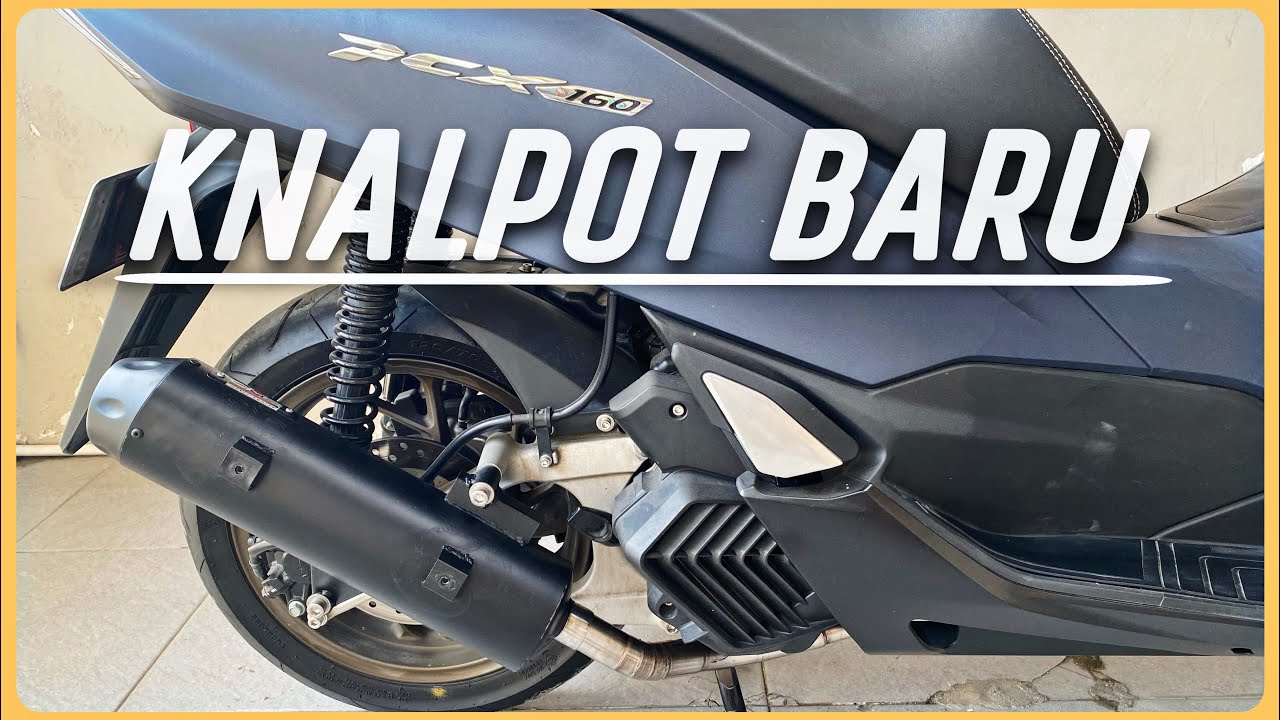 Pasang Knalpot CMS Honda PCX 160
