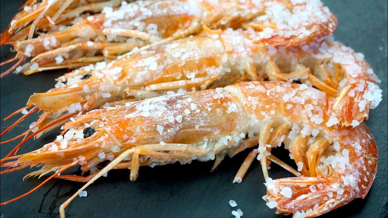 Gambones a la sal | Receta de Navidad