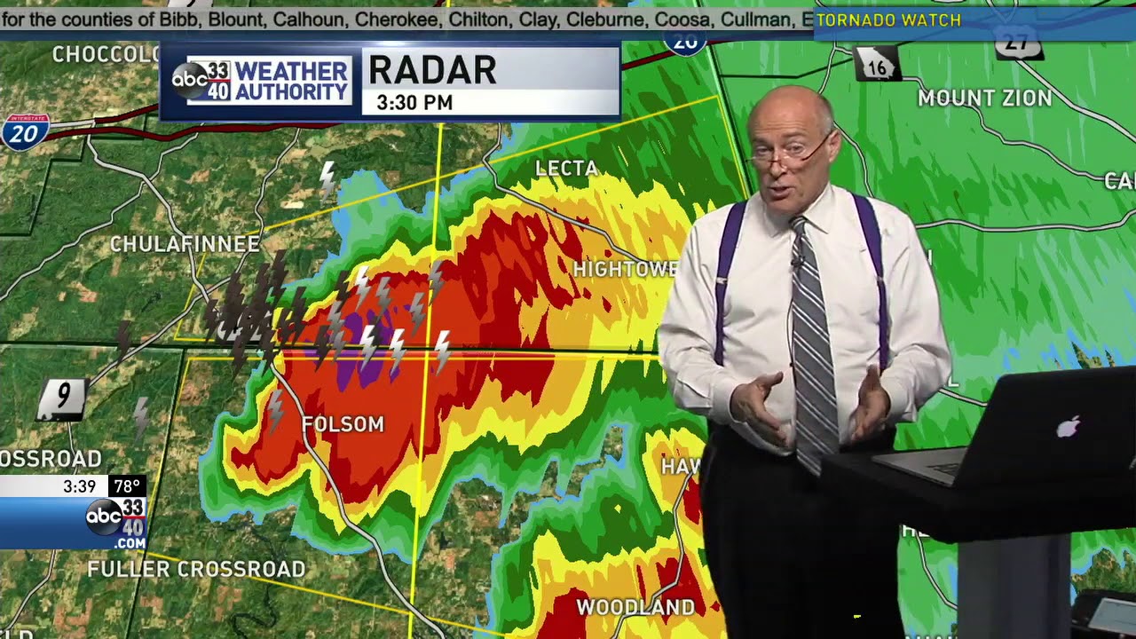 Continuous Severe Weather Coverage March 19, 2018 - 3pm hour