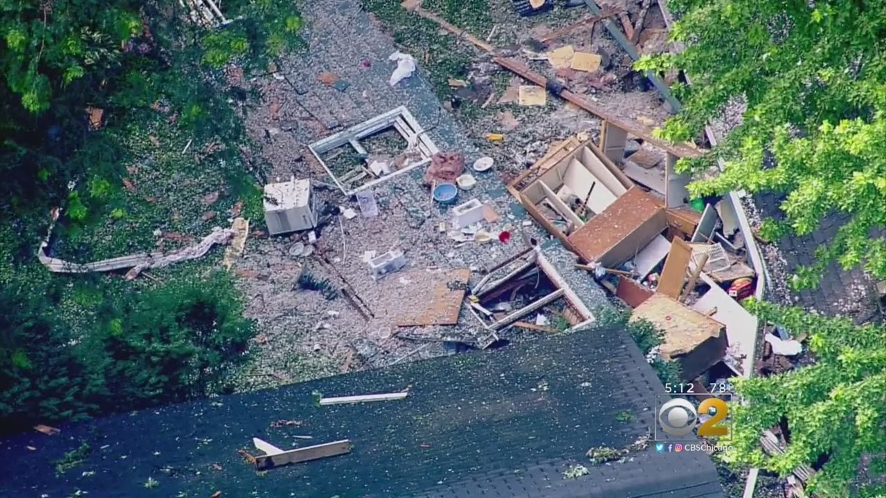 House Explodes In Libertyville
