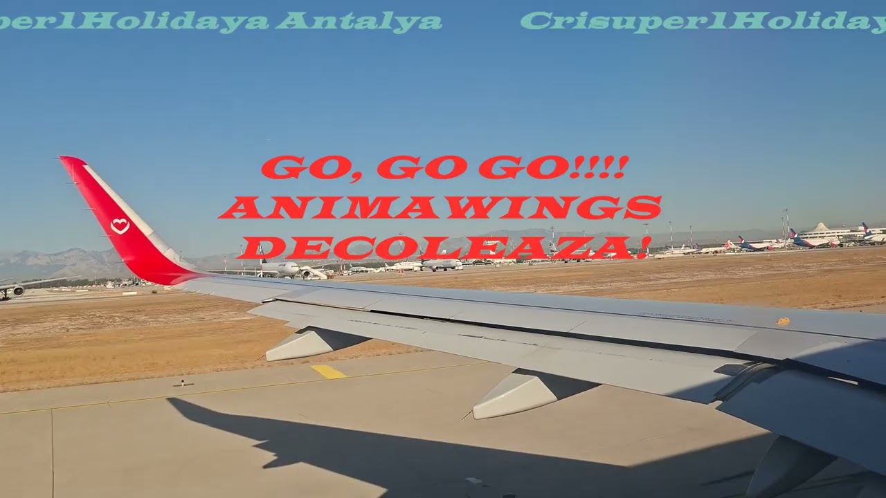 Decolare Antalya &ndash; Sibiu ✈️ Animawings (Christian Tour) | Zbor spectaculos deasupra Turciei