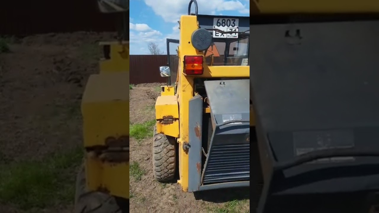Мини-погрузчик Detvan UNC-061 экспресс-обзор от Валах Алексея