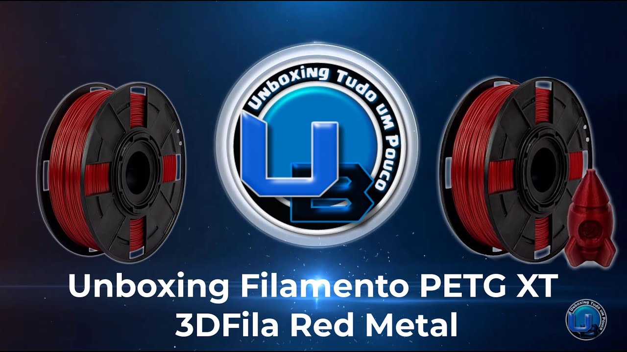 Unboxing Filamento PETG 3DFila - Shopee