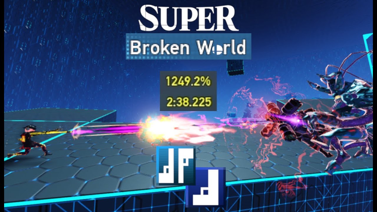 PSO2NGS ARKS Records: Broken World (Level 90) 1249.2% 2:38.225 Gu/Ra