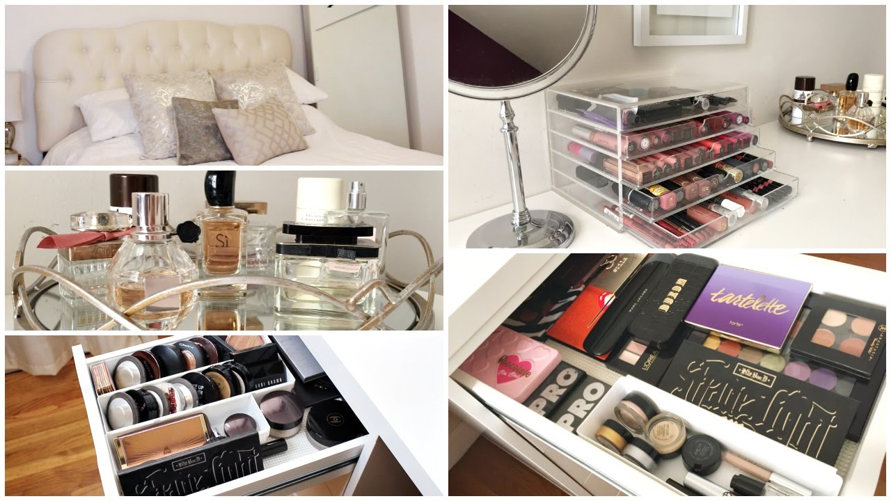 2016 Updated Makeup Collection + Mini Room Tour || Eliana Jalali