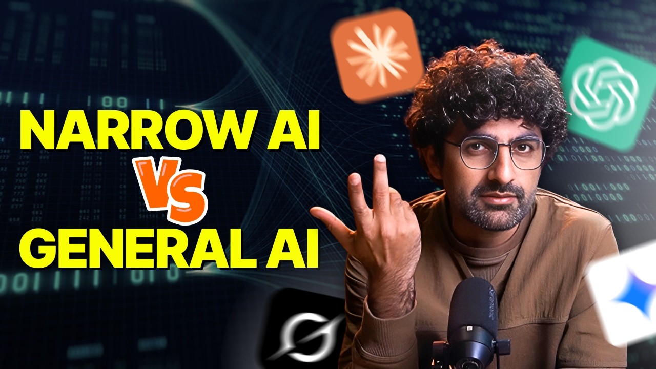 Narrow vs General AI: History and Future of AI