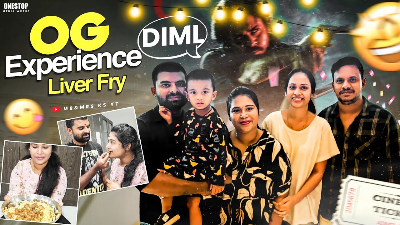 OG Movie Experience Mad |  Liver Fry Foodie Lovers  |  DIML | Peddamma thalli Temple Visited 